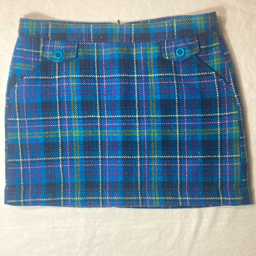 Fossil plaid skirt